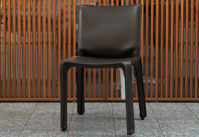 Cab Leder Stuhl von Mario Bellini für Cassina